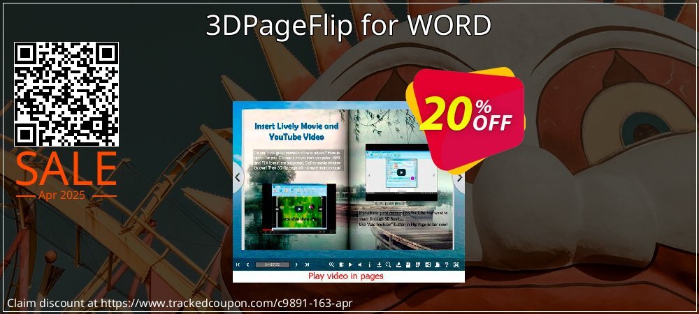 3DPageFlip for WORD coupon on National Pizza Party Day offering discount