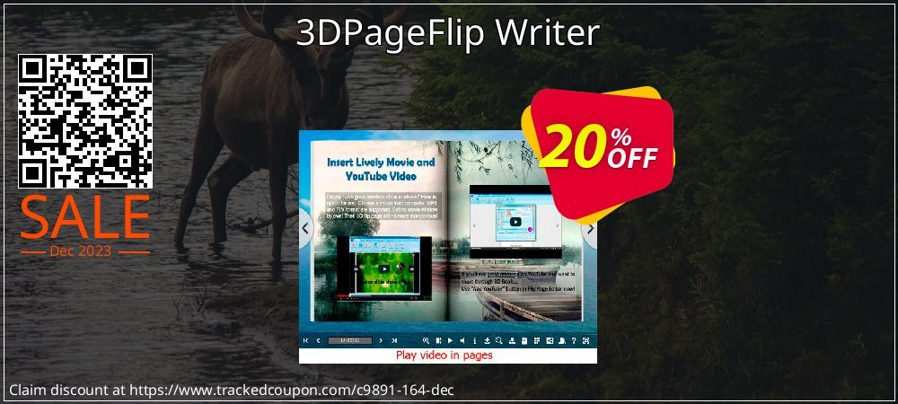 3DPageFlip Writer coupon on National Smile Day offering sales