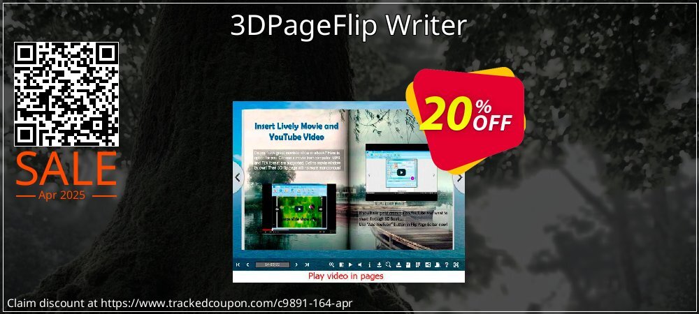 3DPageFlip Writer coupon on National Smile Day offering sales