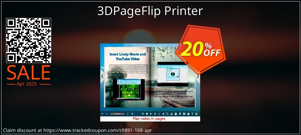 3DPageFlip Printer coupon on Constitution Memorial Day sales