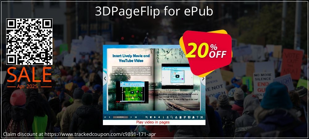 3DPageFlip for ePub coupon on National Loyalty Day discount