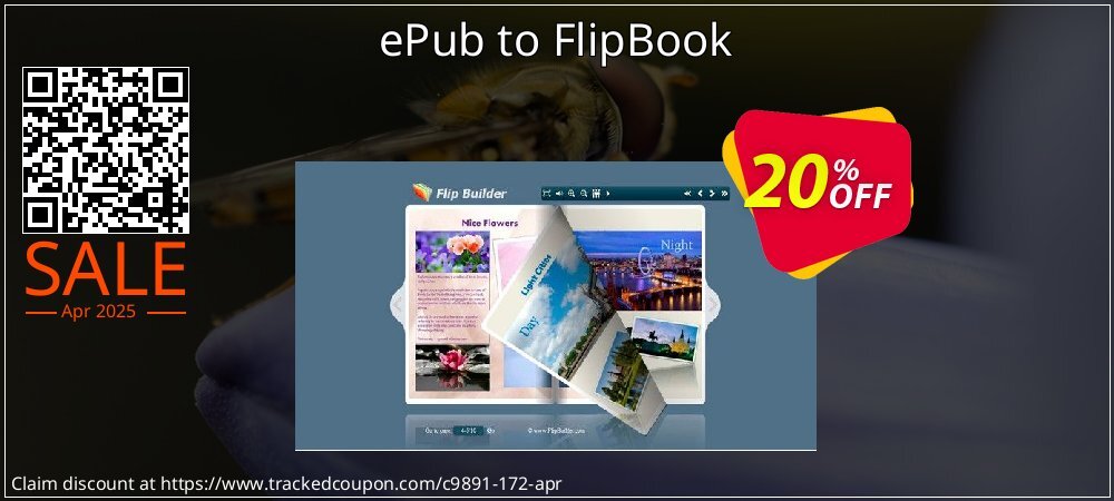 ePub to FlipBook coupon on April Fools' Day discount