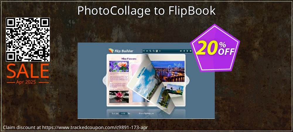 PhotoCollage to FlipBook coupon on National Pizza Party Day offering sales