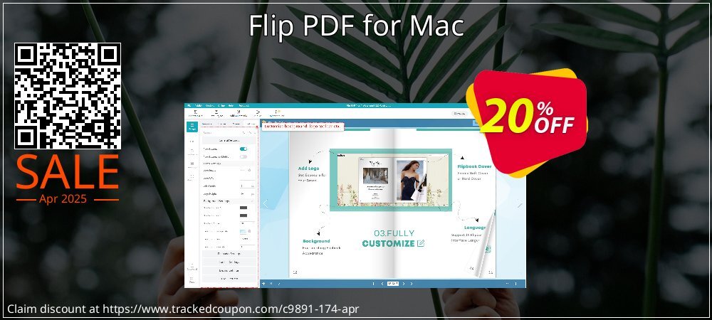 Flip PDF for Mac coupon on April Fools' Day offering discount