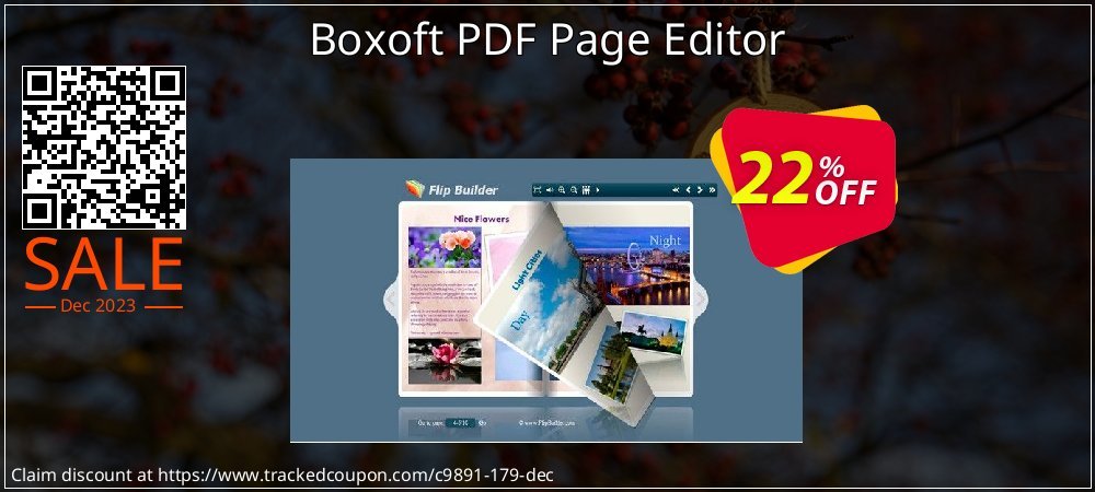 Boxoft PDF Page Editor coupon on National Smile Day offer