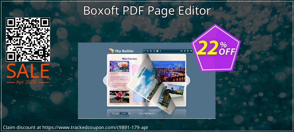 Boxoft PDF Page Editor coupon on World Password Day offer