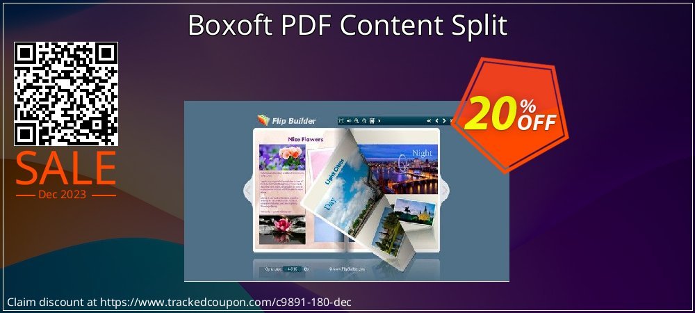 Get 20% OFF Boxoft PDF Content Split offering sales
