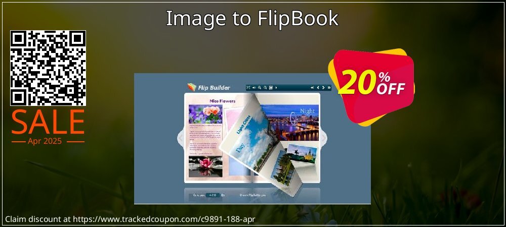 Image to FlipBook coupon on Easter Day deals