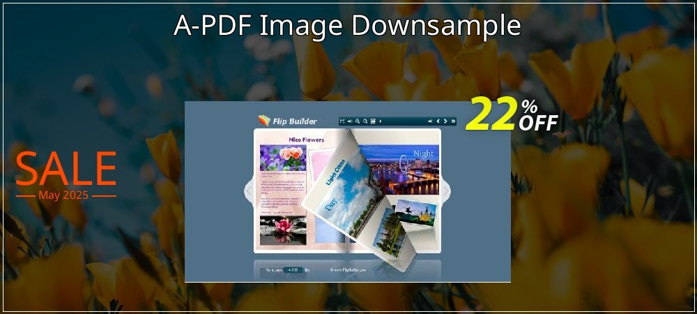 A-PDF Image Downsample coupon on World Password Day offering discount