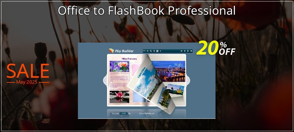 Office to FlashBook Professional coupon on Easter Day offer