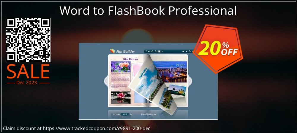 Word to FlashBook Professional coupon on Mother's Day offering sales