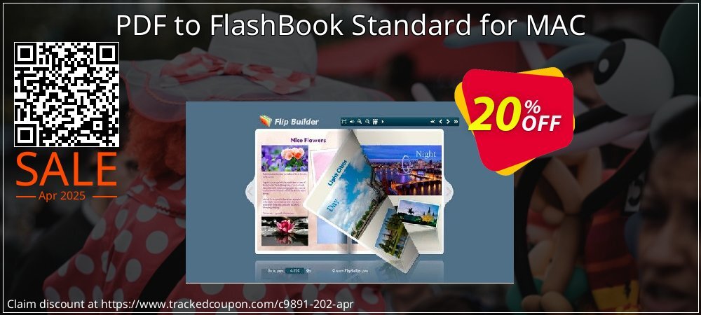 PDF to FlashBook Standard for MAC coupon on April Fools Day offering sales