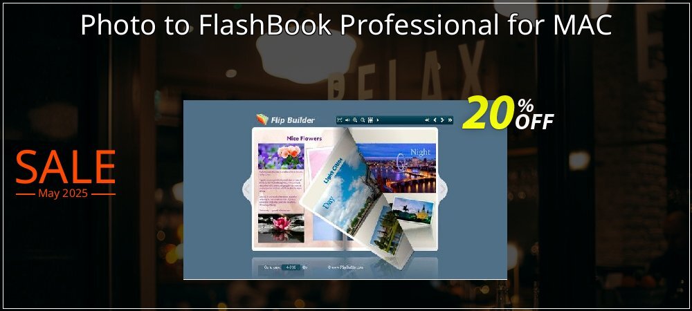 Photo to FlashBook Professional for MAC coupon on April Fools' Day offer