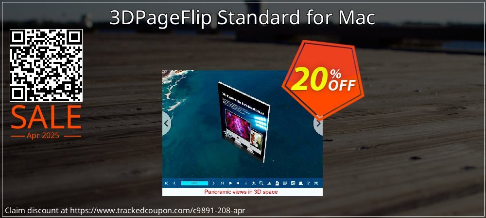 3DPageFlip Standard for Mac coupon on National Pizza Party Day offering discount