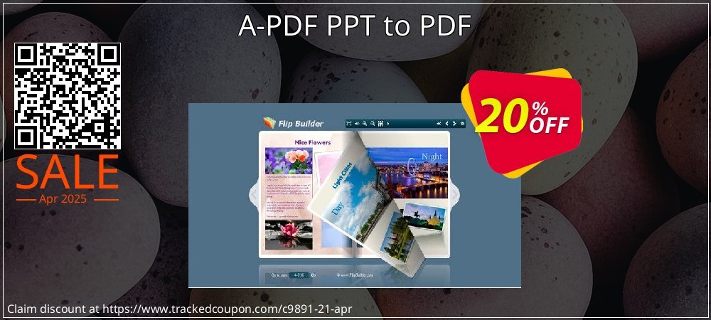 A-PDF PPT to PDF coupon on World Party Day offering sales