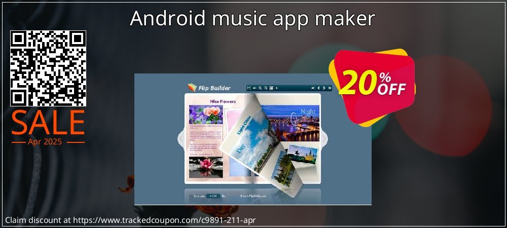 Android music app maker coupon on World Party Day super sale