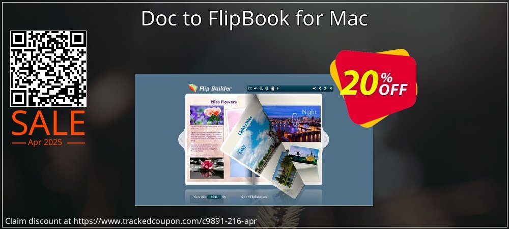 Doc to FlipBook for Mac coupon on World Party Day offer