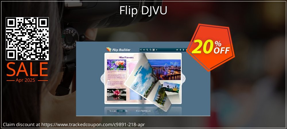 Flip DJVU coupon on Easter Day offering discount