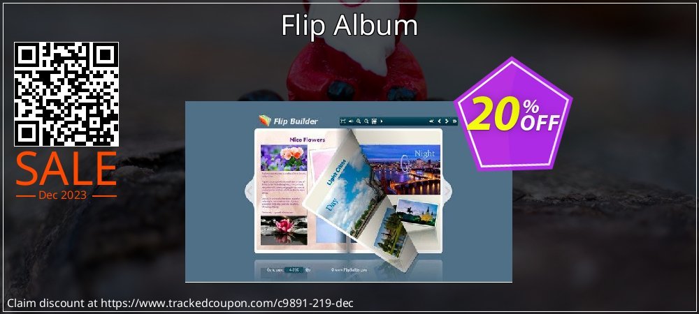 Flip Album coupon on Tell a Lie Day offering sales