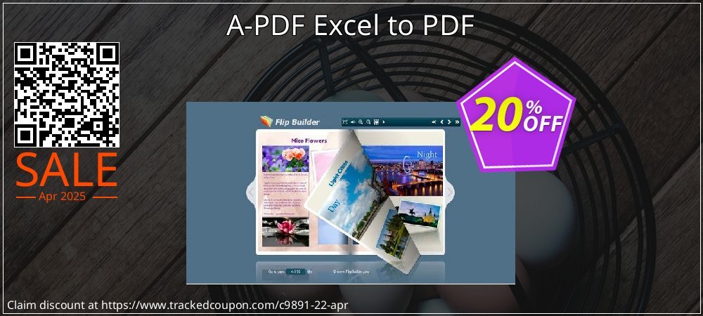 A-PDF Excel to PDF coupon on April Fools' Day super sale