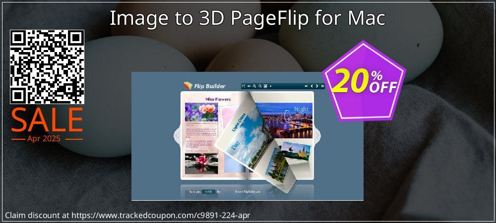 Image to 3D PageFlip for Mac coupon on April Fools' Day sales