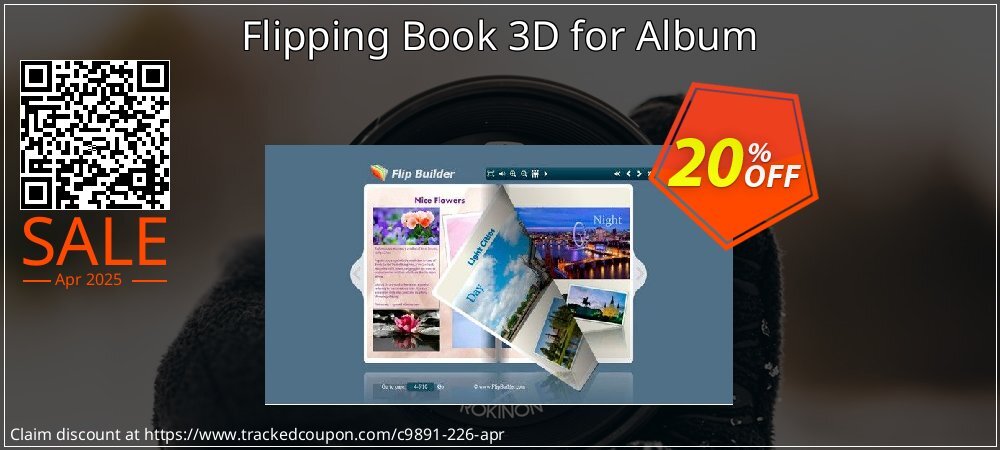 Flipping Book 3D for Album coupon on World Whisky Day offering discount