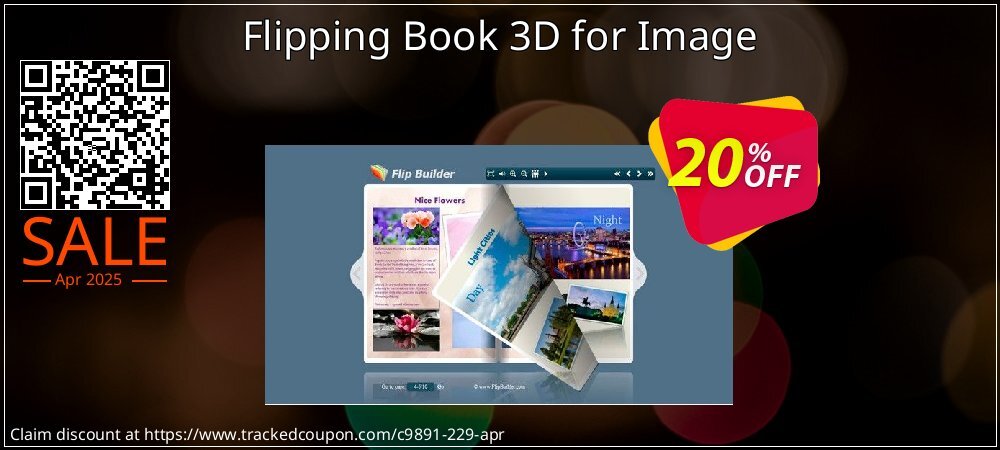 Flipping Book 3D for Image coupon on National Smile Day discounts