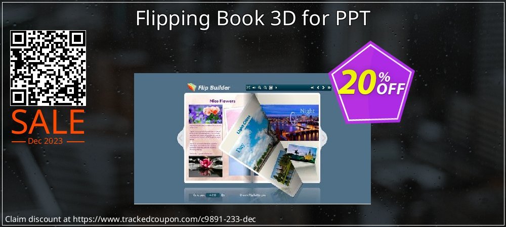 Flipping Book 3D for PPT coupon on Mario Day sales