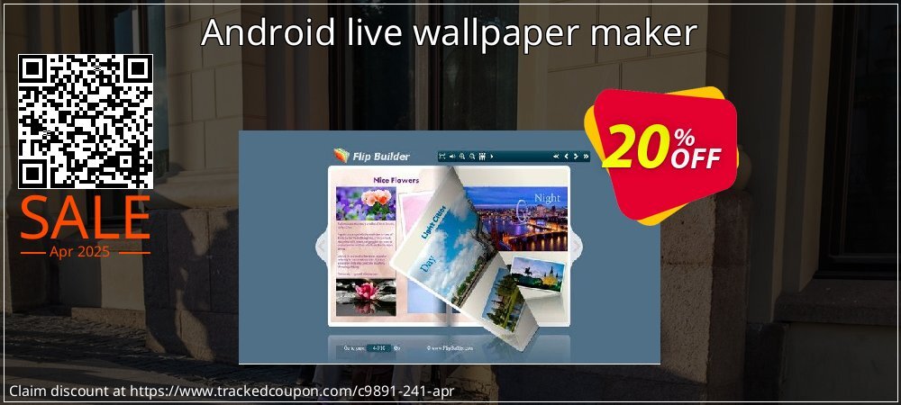 Android live wallpaper maker coupon on World Whisky Day deals