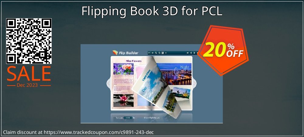 Flipping Book 3D for PCL coupon on National Pizza Party Day discount