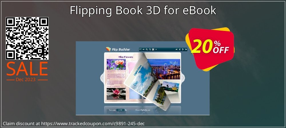 Flipping Book 3D for eBook coupon on Mother's Day offering sales