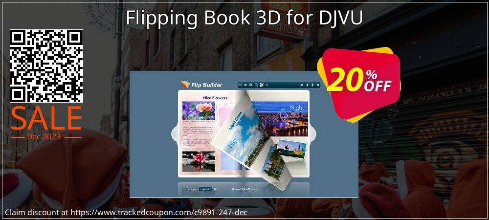 Flipping Book 3D for DJVU coupon on April Fools' Day super sale