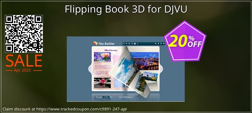 Flipping Book 3D for DJVU coupon on Working Day discounts