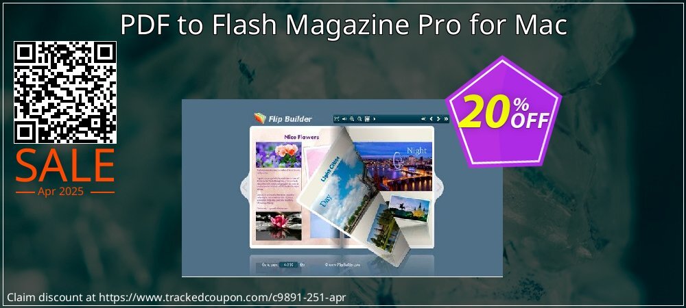 PDF to Flash Magazine Pro for Mac coupon on World Party Day deals