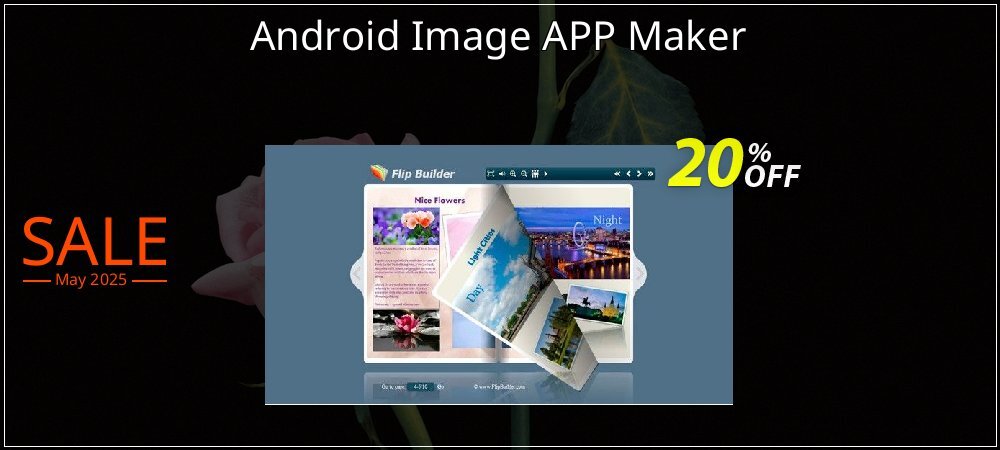 Android Image APP Maker coupon on April Fools' Day offer