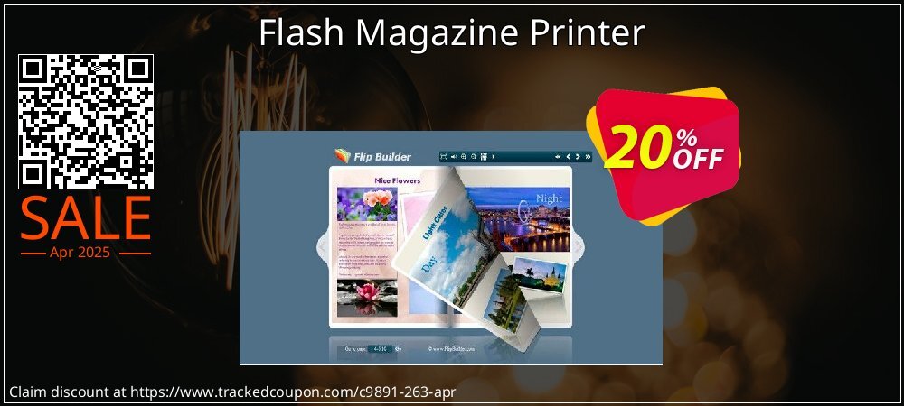 Flash Magazine Printer coupon on National Pizza Party Day offering sales