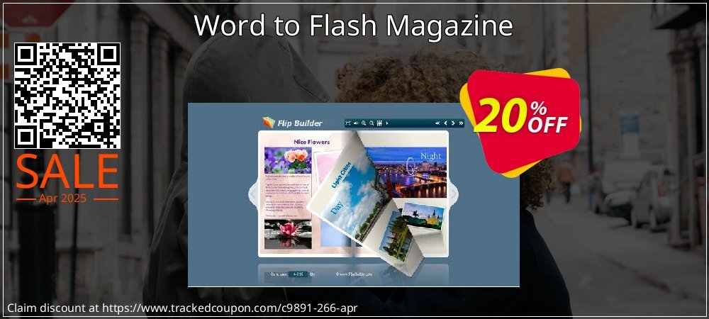 Word to Flash Magazine coupon on World Party Day discounts