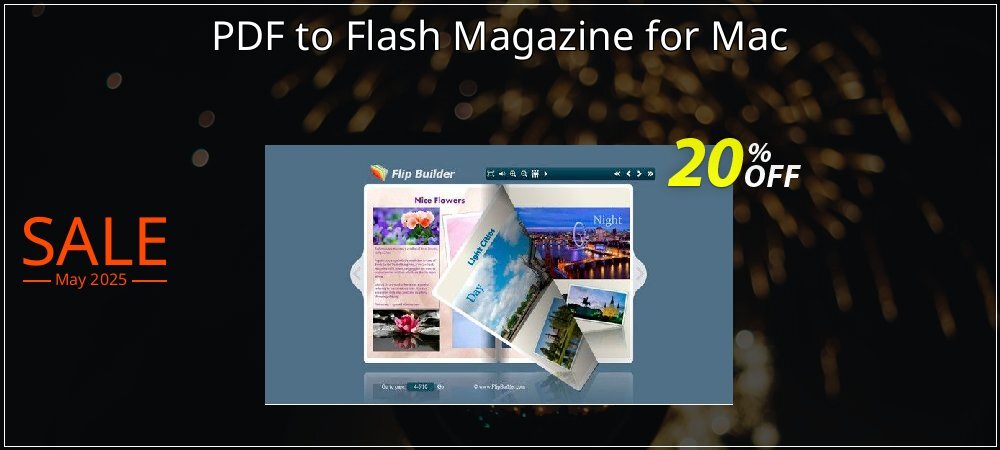 PDF to Flash Magazine for Mac coupon on April Fools' Day sales