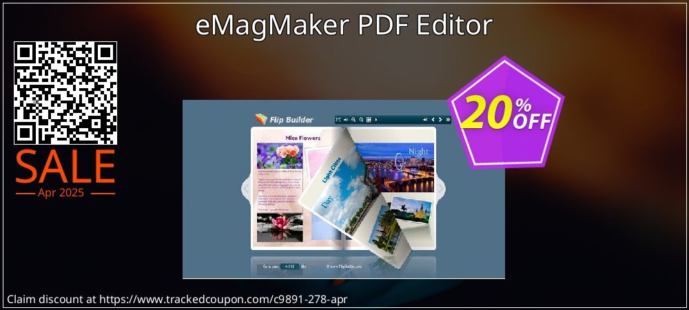 eMagMaker PDF Editor coupon on National Pizza Party Day offer