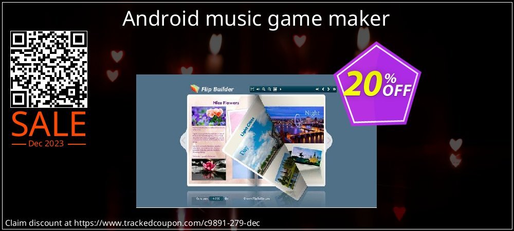Android music game maker coupon on Tell a Lie Day offer