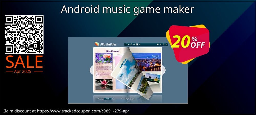 Android music game maker coupon on Tell a Lie Day offer