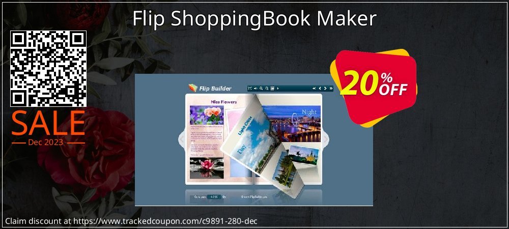 Flip ShoppingBook Maker coupon on Mother's Day offering discount