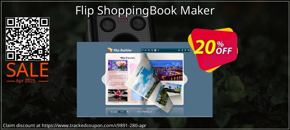 Flip ShoppingBook Maker coupon on Mother Day offering discount