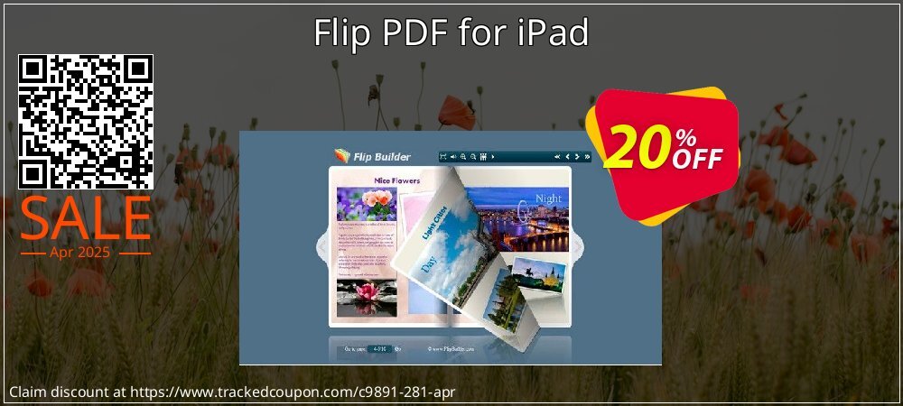 Flip PDF for iPad coupon on World Party Day offering discount