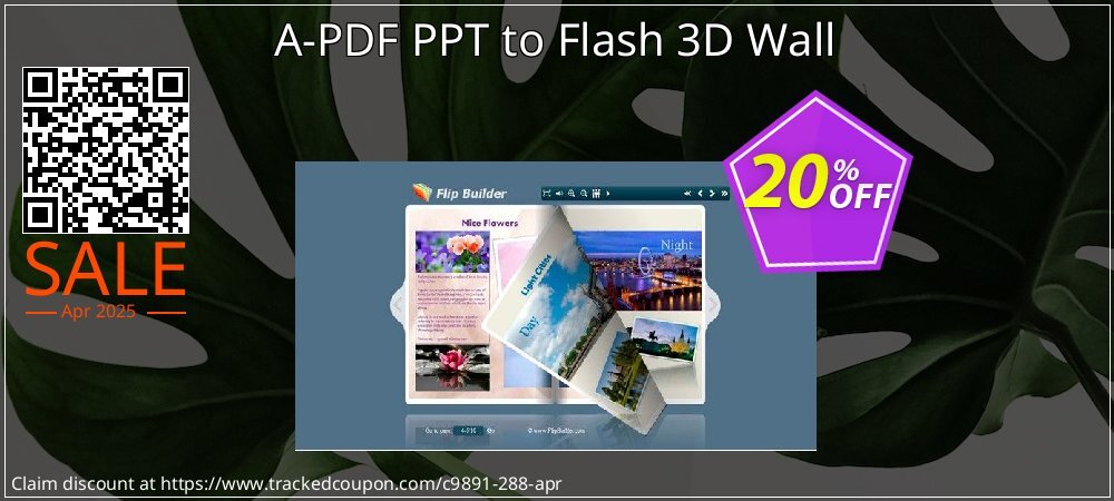 A-PDF PPT to Flash 3D Wall coupon on National Pizza Party Day discount