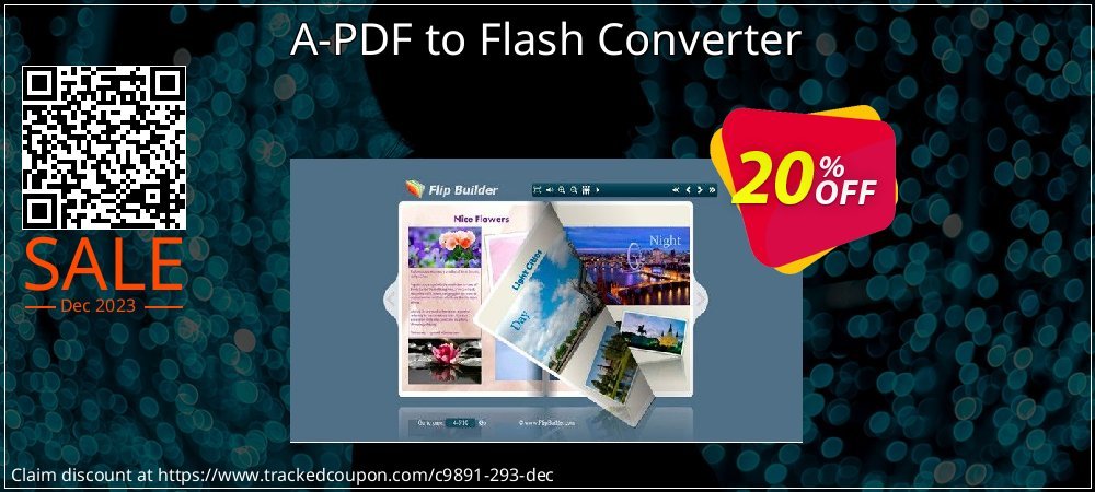 A-PDF to Flash Converter coupon on Virtual Vacation Day super sale