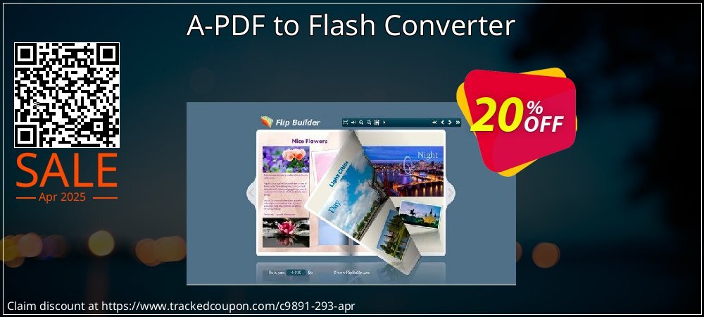 A-PDF to Flash Converter coupon on Virtual Vacation Day super sale