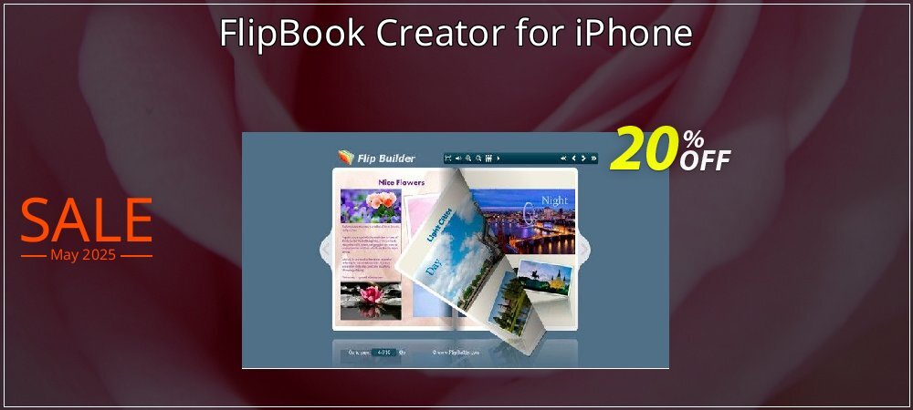 FlipBook Creator for iPhone coupon on National Smile Day sales