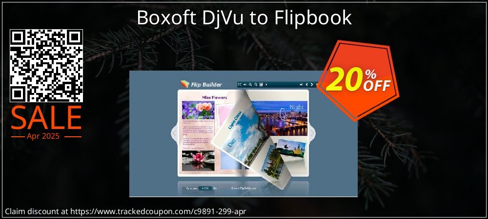 Boxoft DjVu to Flipbook coupon on April Fools' Day discount