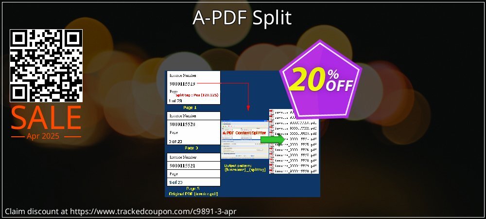 A-PDF Split coupon on Constitution Memorial Day super sale